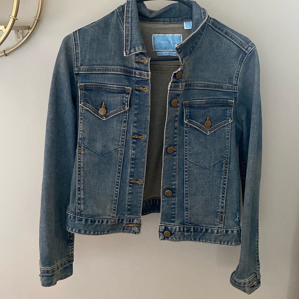 Draper James denim Jacket with Button Details